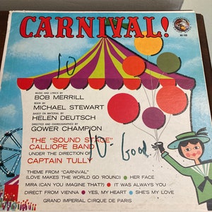 Vintage Vinyl Records, Musical Theater Re-imagined Carnival