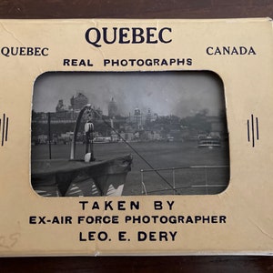 Quebec Black and White Photographs, taken by Leo. E. Dery, ca. 1950