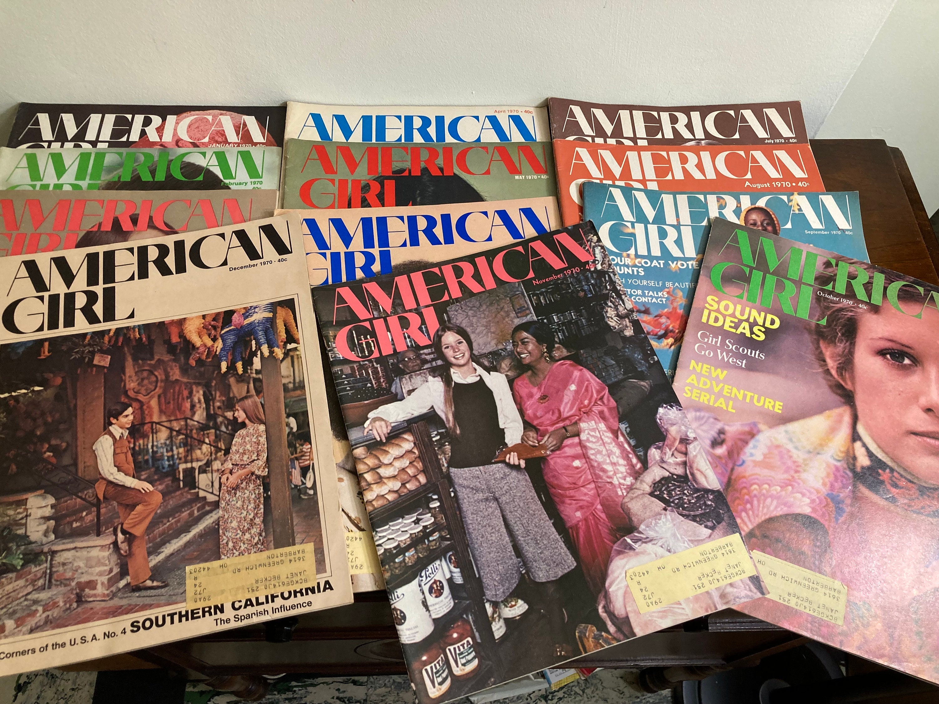 1970 American Girl Magazine Etsy
