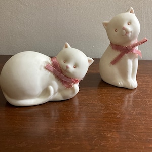 Vintage Enesco Porcelain Kittens