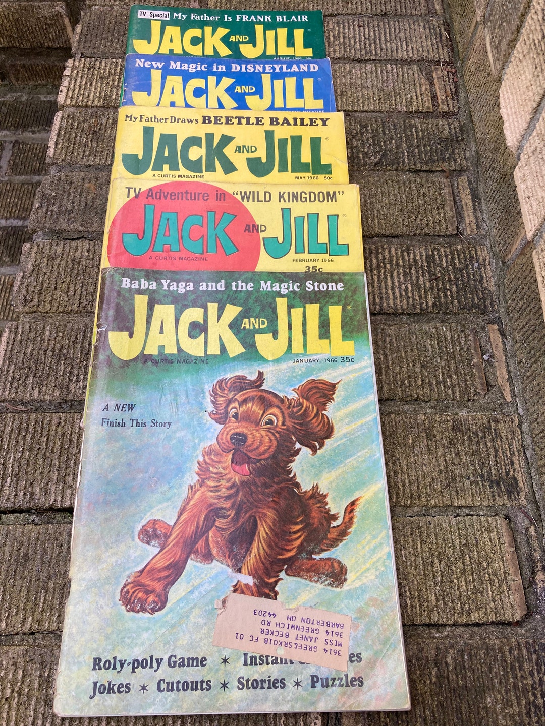 Jack and Jill Magazines 1966 - Etsy