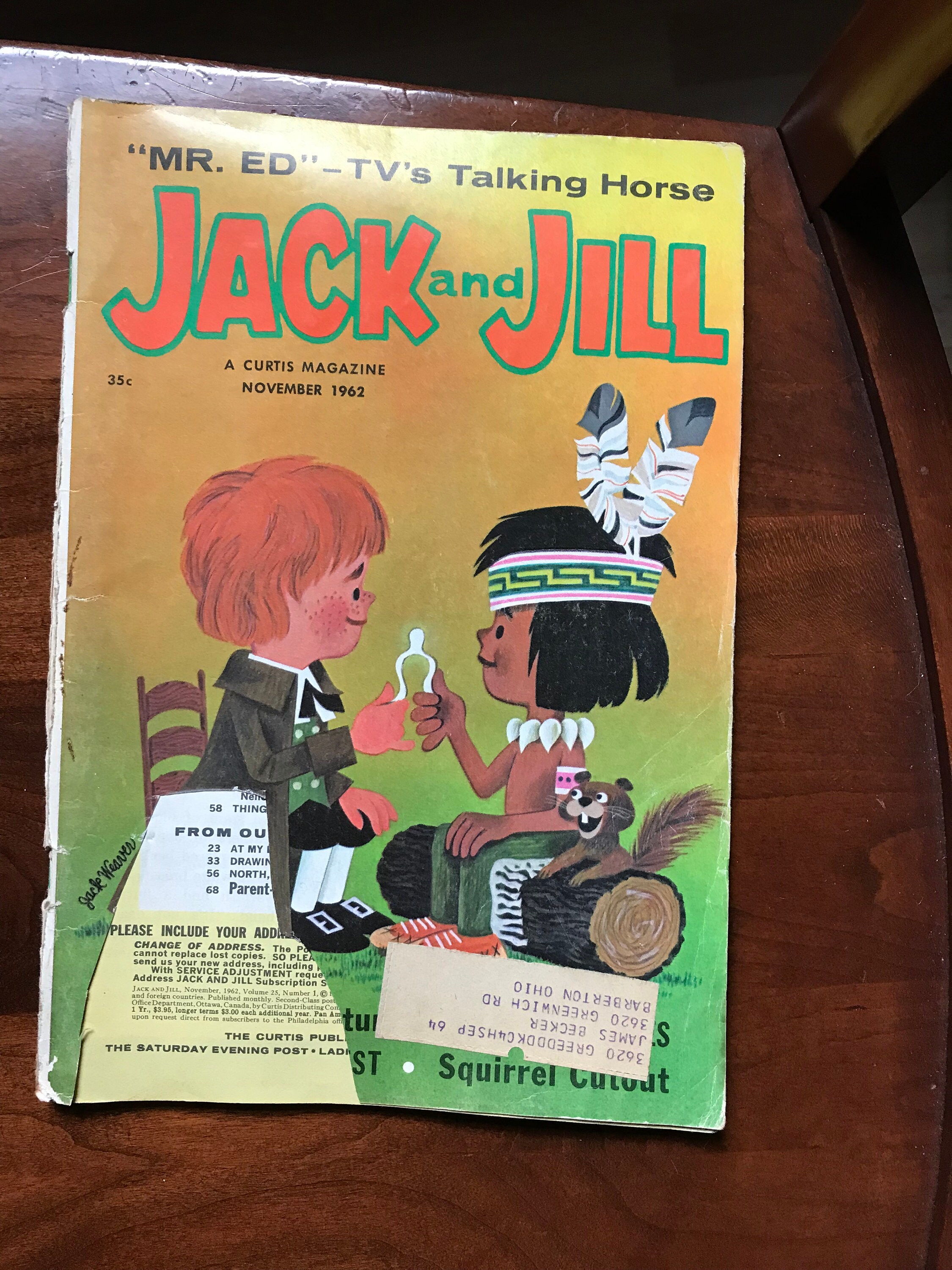Jack and Jill Magazines 1962 - Etsy