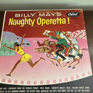 Vintage Vinyl Records, Musical Theater Re-imagined Naughty Operette