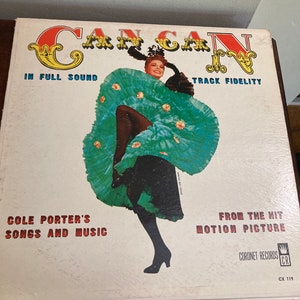 Vintage Vinyl Records, Musical Theater Re-imagined Can Can
