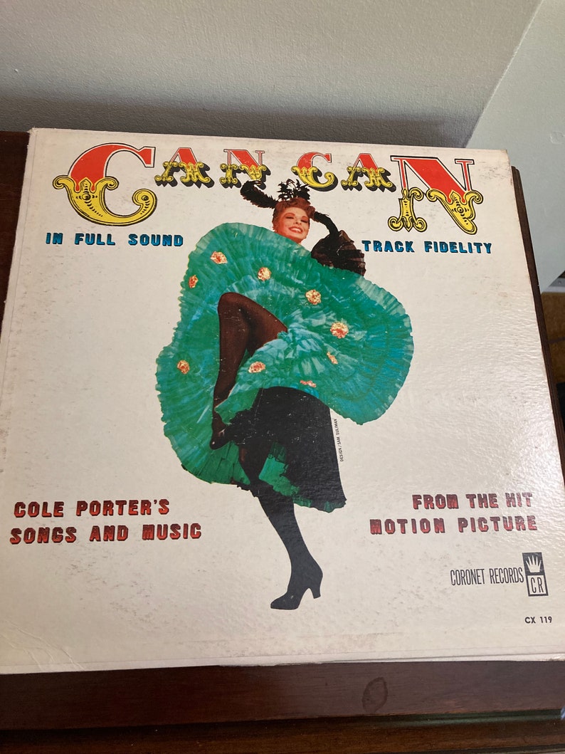 Vintage Vinyl Records, Musical Theater Re-imagined Can Can