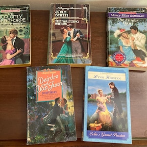 Five Random Regency Romance Books