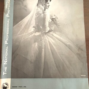 The National Professional Photographer, March 1962, Vintage Magazine