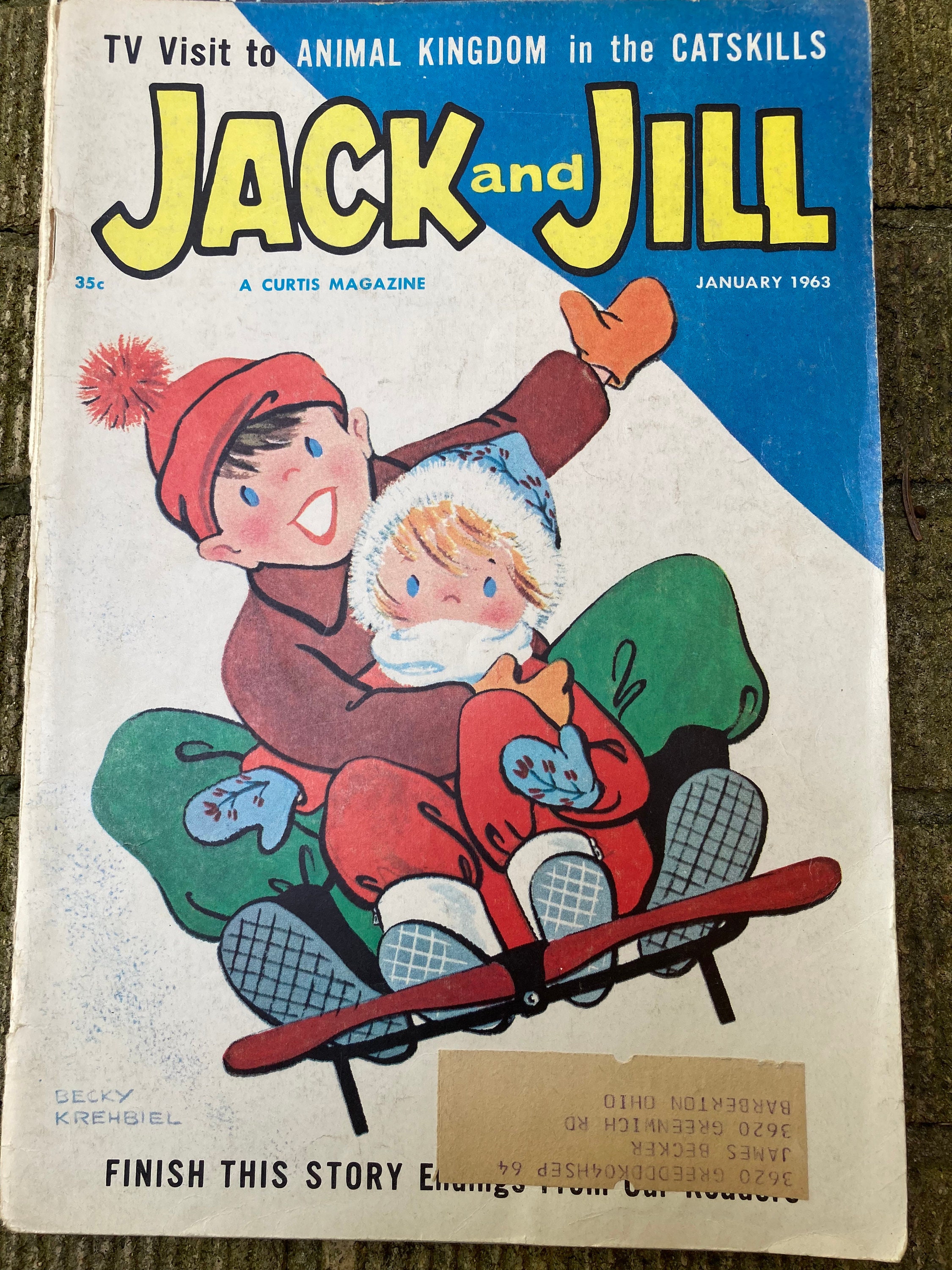 Jack and Jill Magazines 1963 - Etsy
