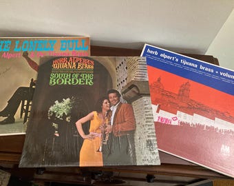 Herb Albert and the Tijuana Brass, First 3 Albums, 1962, 1963, 1964
