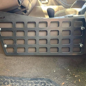 2001-2007 Toyota Sequoia / 2001-2006 Tundra Double Cab Driver side Center Consol Molle style panel