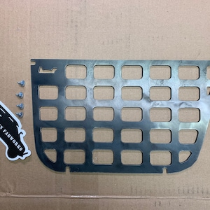 2001-2007 toyota Sequoia Rear compartment door replacement Molle style panel