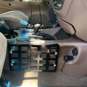 2001-2007 Toyota Sequoia / 2001-2006 Tundra Double Cab Passenger side Center console Molle style panel