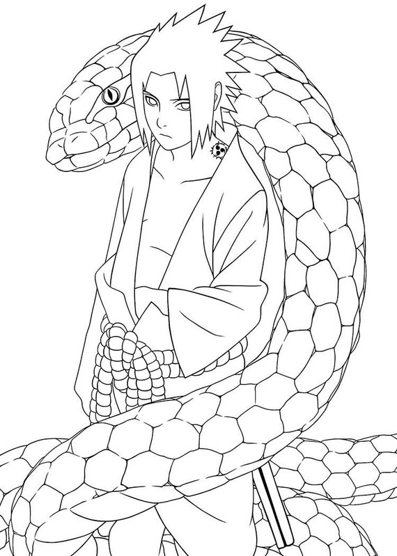 710  Naruto Coloring Pages Akatsuki  Latest Free