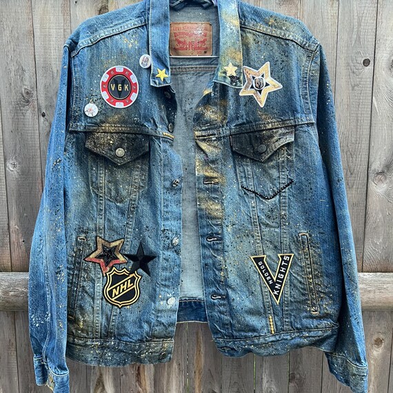 Ultimate Fan Collection: Denim Jacket Reimagined - Las Vegas