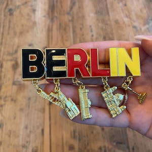 Berlin Magnet, Berlin Souvenirs, Fridge Magnet Berlin, Gift for Travel Voucher to Berlin, Germany Souvenir