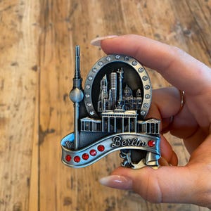 Berlin Magnet, Berlin Souvenirs, Fridge Magnet Berlin, Gift for Travel Voucher to Berlin, Germany Souvenir