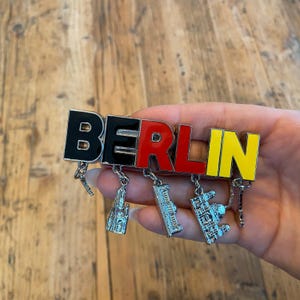 Berlin Magnet, Berlin Souvenirs, Fridge Magnet Berlin, Gift for Travel Voucher to Berlin, Germany Souvenir