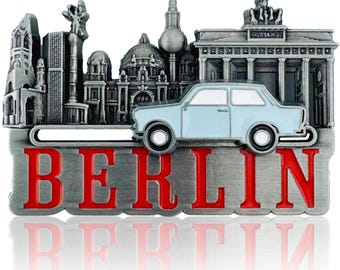 Berlin Magnet, Berlin Souvenirs, Fridge Magnet Berlin, Gift for Travel Voucher to Berlin, Germany Souvenir