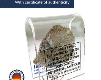 United1871 ORIGINAL Berlin Wall Brick Wall Display You Are Leaving - M