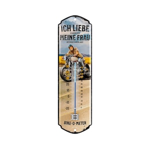 Mini Motorrad Thermometer Wasserdicht Stick-Auf Motorrad