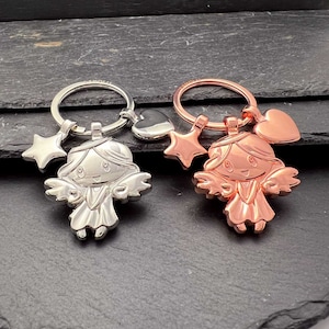 LANOLU Guardian Angel Keychain, Guardian Angel Car, Lucky Angel Keychain, Angel Lucky Charm Car, Pendant