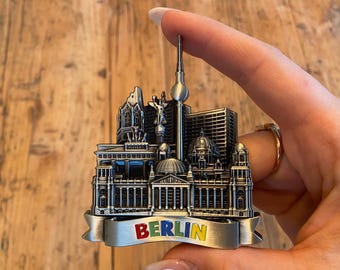 Berlin Magnet, Berlin Souvenirs, Fridge Magnet Berlin, Gift for Travel Voucher to Berlin, Germany Souvenir