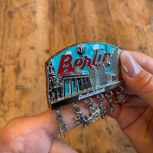 Berlin Magnet, Berlin Souvenirs, Fridge Magnet Berlin, Gift for Travel Voucher to Berlin, Germany Souvenir