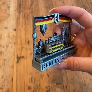 Berlin Magnet, Berlin Souvenirs, Fridge Magnet Berlin, Gift for Travel Voucher to Berlin, Germany Souvenir