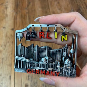 Berlin Magnet, Berlin Souvenirs, Fridge Magnet Berlin, Gift for Travel Voucher to Berlin, Germany Souvenir