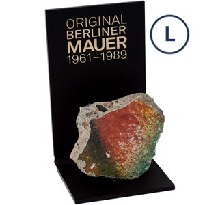 Original Berlin Wall Stone, Berlin Wall Piece, Berlin Souvenirs, Original directly from the manufactory with certificate of authenticity
