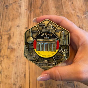 Berlin Magnet, Berlin Souvenirs, Fridge Magnet Berlin, Gift for Travel Voucher to Berlin, Germany Souvenir