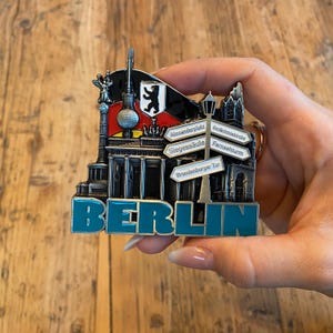 Berlin Magnet, Berlin Souvenirs, Fridge Magnet Berlin, Gift for Travel Voucher to Berlin, Germany Souvenir