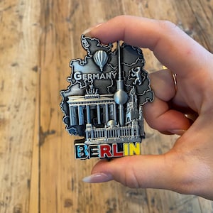 Berlin Magnet, Berlin Souvenirs, Fridge Magnet Berlin, Gift for Travel Voucher to Berlin, Germany Souvenir