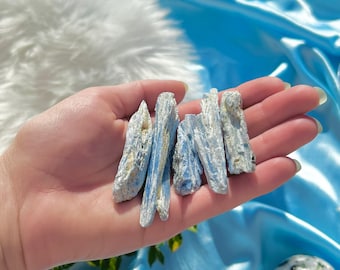 1 piece raw blue kyanite | blue kyanite | natural blue kyanite | kyanite | rough blue kyanite