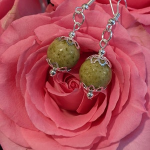 Flower Petal Drop Earrings- YOUR Petals!