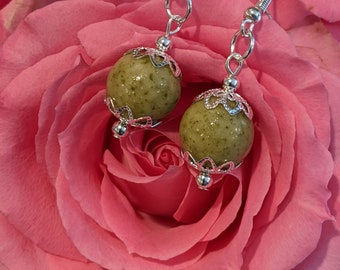 Flower Petal Drop Earrings- YOUR Petals!