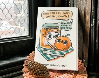 Marmalade Mother's Day card | Ketchup Father's Day card