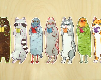 Animal Reader Bookmarks