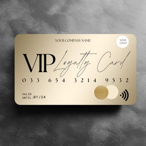 Plantilla de tarjeta de fidelización de crédito para técnicos de belleza y pestañas, diseño de Canva para esteticistas de lujo Gold, LC-GCW