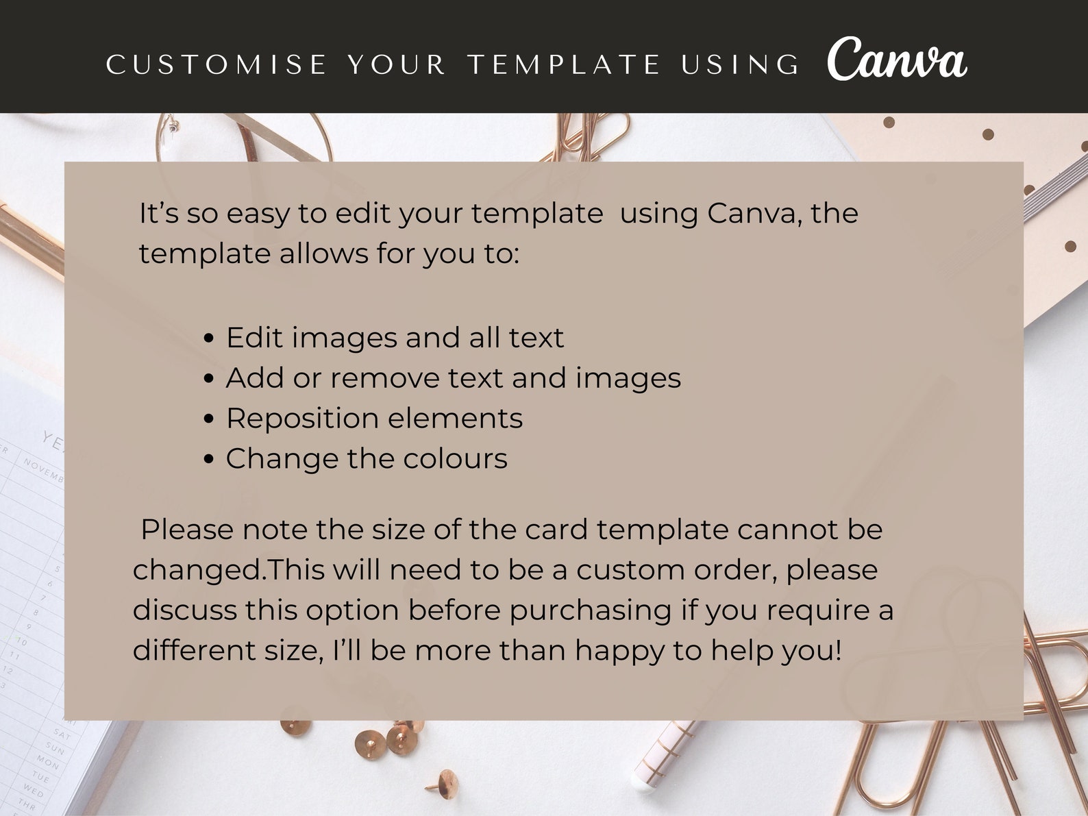 Jewelry Care Card Template Printable Jewellery Care | Etsy
