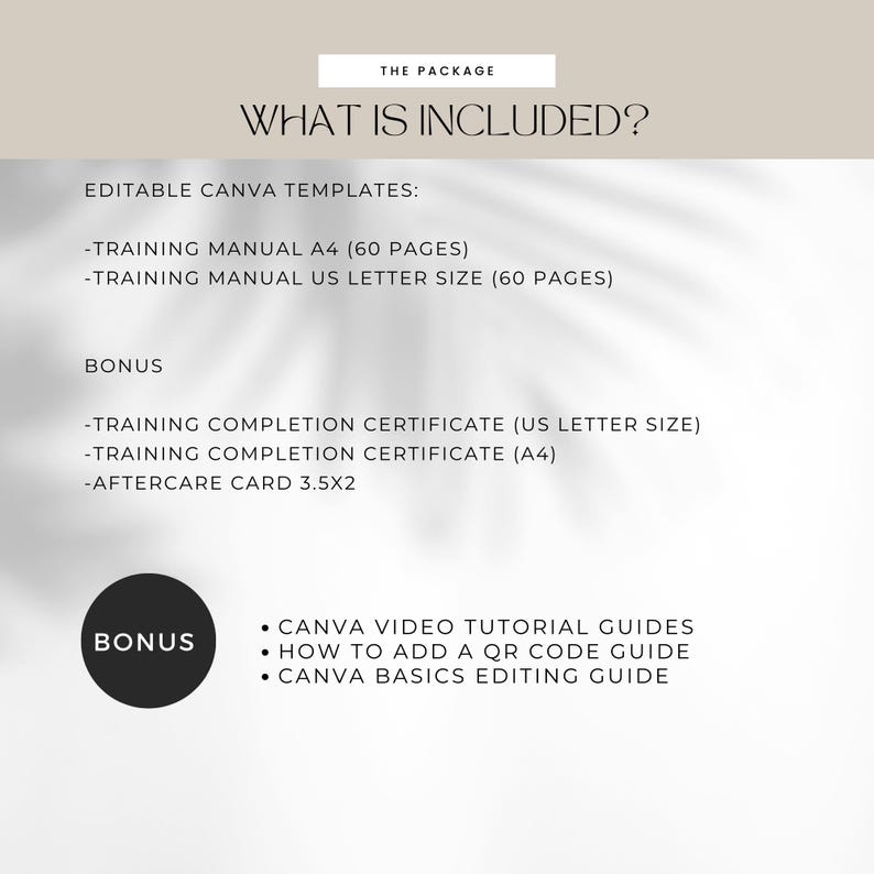 Lash Extension Training Manual, Editable Canva Template (digital ...