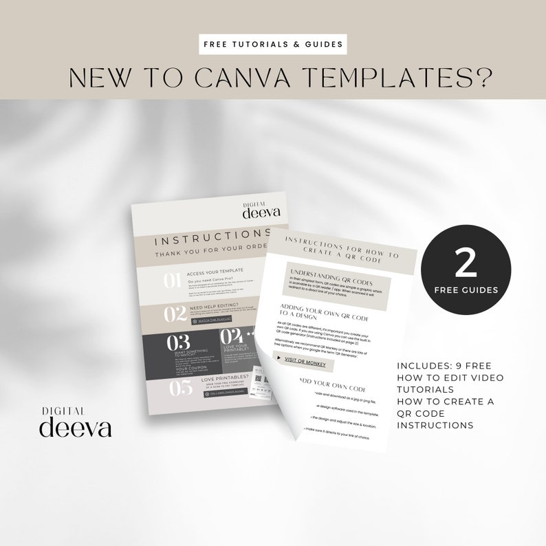 Luxury Black Gold Branding Kit: DIY Canva Templates (digital Download ...