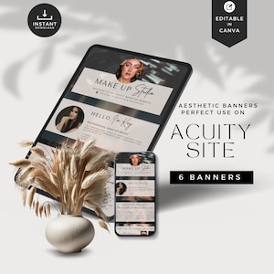 Make up acuity template, Acuity Scheduling, Neutral,Salon, beauty, hairstylist acuity, Acuity website template, Lash tech,Braids, ACU-NMU
