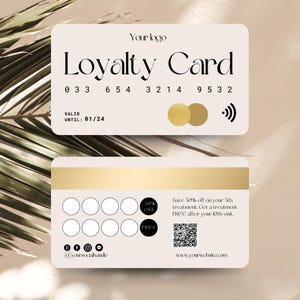 Extensões de cílios com cartão fidelidade, cabelo, tecnologia de cílios, modelo de carimbo, botox, salão de beleza, estilo de cartão de crédito, tranças, unhas, minimalista, furador de fidelidade, LC-CG