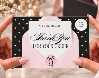 Beauty templates, thank you card hair,nails,lash card, business template,