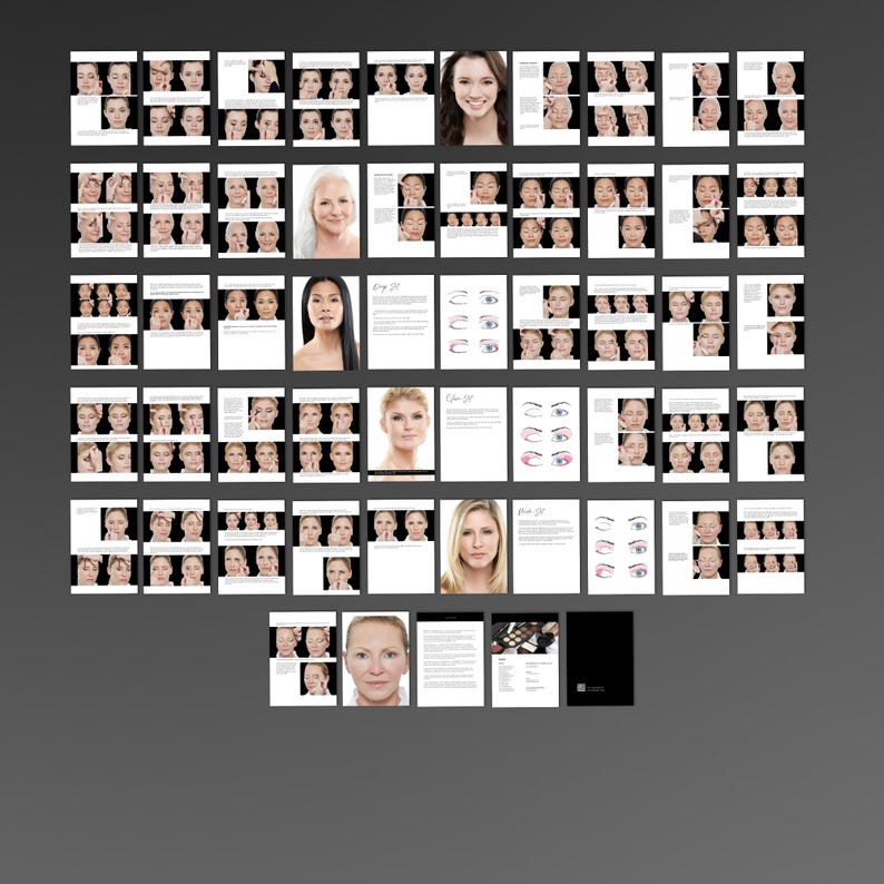 Editable MUA Training Manual: Makeup Artist Course (canva Template) - Etsy