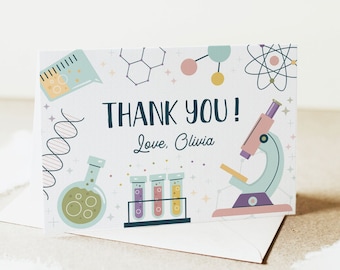 Science Thank You - Etsy