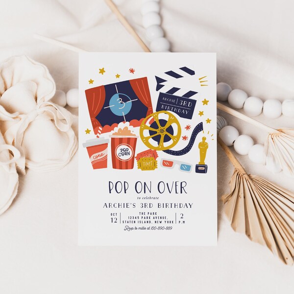 Oscar Invitation - Etsy