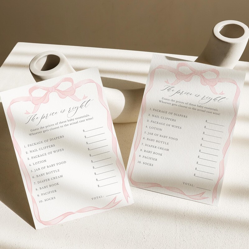 Shower Game - Etsy
