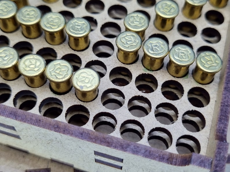 22 LR Ammo 100 Ammunition Box Crate Laser Cut File for 22 LR Long Rifle